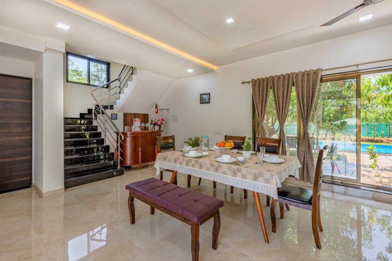 Saffronstays Lakeview Nivara - Farm Stay Villa With Private Pool Near Pune Extérieur photo
